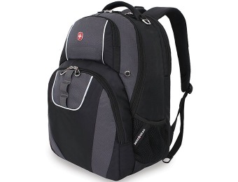 36% off SwissGear Laptop Backpack, Black/Grey
