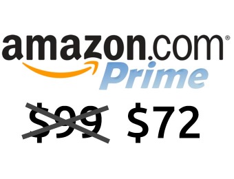 $27 off Amazon Prime Membership