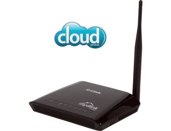 75% off D-Link Wireless N150 Cloud Broadband Router DIR-600L