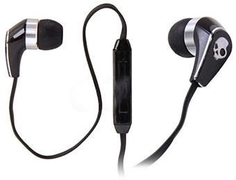 75% off Skullcandy S2FFFA-003 50/50 Earbuds with In-Line Mic