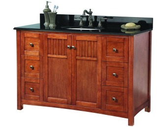 53% off Foremost KNCABK4922D Knoxville Vanity with Granite Top