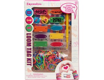 74% off Expressions Kids' Loom Tag Bracelet Kit