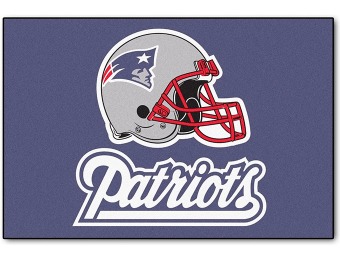 71% off Fanmats NFL New England Patriots Starter Rug, 19"x30"
