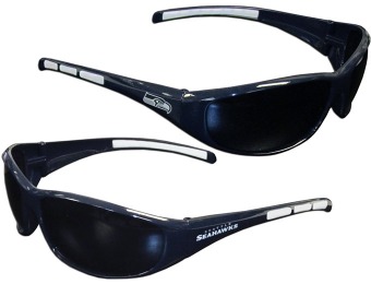 75% off NFL Seattle Seahawks Wrap Style Sunglasses