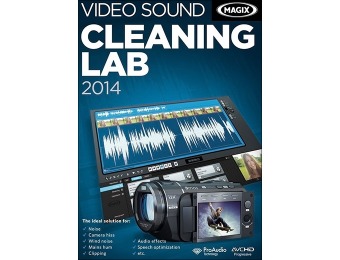 67% off MAGIX Video Sound Cleaning Lab 2014, PC Download