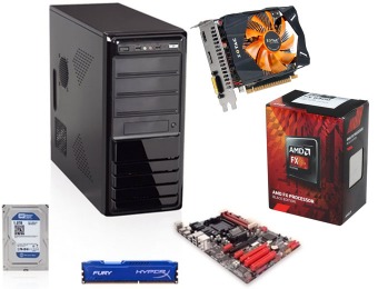 $90 off AMD FX-6300 3.5GHz Six-Core Barebones PC Kit