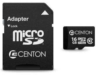 87% off Centon MP Essential 16GB microSDHC Class 10 Memory Card