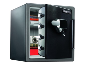 $60 off SentrySafe SFW123UTC Steel Fire and Water Resistant Safe