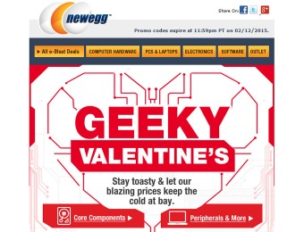 Newegg Geeky Valentine's Day Sale - Tons of Hot Deals