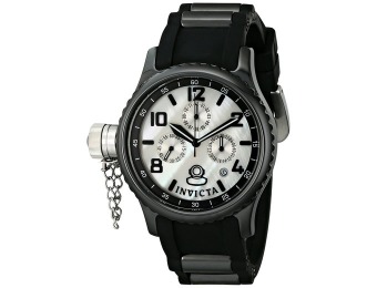 $1,320 off Invicta 1820 Russian Diver White Mother-Of-Pearl Watch
