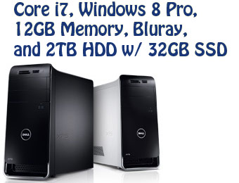 $400 off Dell XPS 8500 Desktop with Code: $NV2BSBGMFV1DC