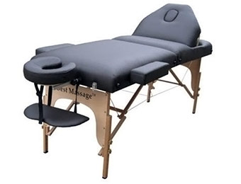 49% off Reiki 77" Portable Massage Table 3" Pad Bed Spa