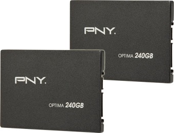 $102 off 2x PNY Optima 2.5" 240GB SATA III SSD, SSD7SC240GOPT-RB