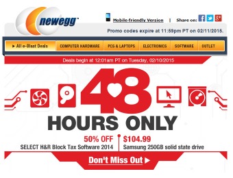 Newegg 48-Hour Sale Event - Tons of Top-rated Deals