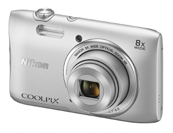 43% off Nikon COOLPIX S3600 20.1 MP Digital Camera with 8x Zoom