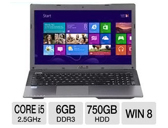 $130 off ASUS A55A-TH52 15.6" Laptop (i5/6GB/750GB/Blu-ray)