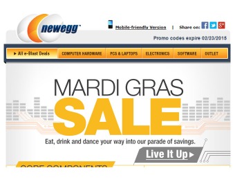 Newegg Mardi Gras Sale - Tons of Top-rated Deals