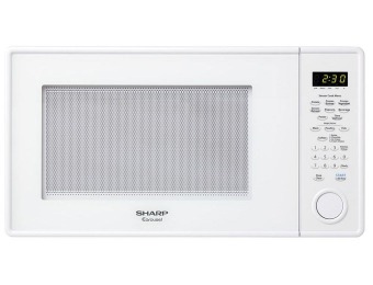 $50 off Sharp R459YW Carousel 1000-watt Countertop Microwave