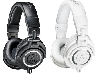 $110 off Audio-Technica ATH-M50x Professional Studio Headphones