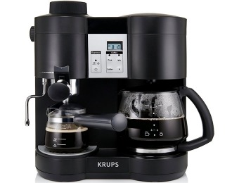 $95 off Krups XP1600 Coffee Maker & Espresso Machine Combination