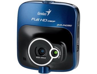 $89 off Genius DVR-FHD590 Full HD Vehicle Video Recorder