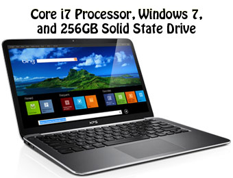$450 off Dell XPS 13 Ultrabook (Core i7,Win 7,256GB SSD)