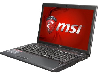 $230 off MSI GP60 Leopard-472 Gaming Laptop (Core i7/8GB/1TB)