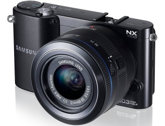 $510 off Samsung NX1000 Digital Camera & 20-50mm Lens (Refurb)