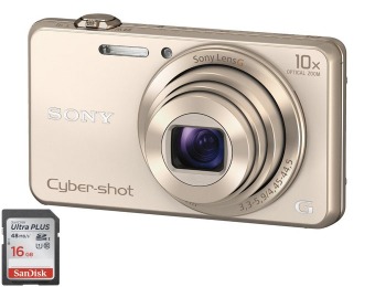 Deal: $30 off Sony DSCWX220 18.2MP Camera + Memory Card