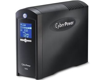 $43 off CyberPower Intelligent LCD 1350 VA 810 Watts UPS