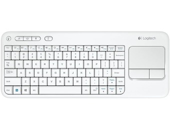 50% off Logitech Wireless Touch Keyboard k400 w/ Touchpad