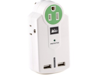 57% off REI Mini Travel Surge Protector with Dual USB Ports