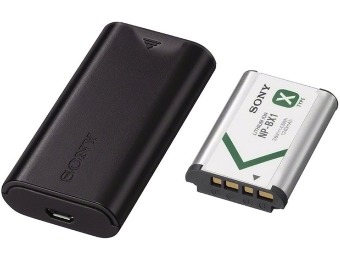 42% off Sony ACCTRDCX Travel DC Charger Kit w/ NP-BX1 Battery