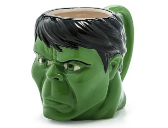 65% off Marvel Comics Hulk 16oz Molded Ceramic Mug