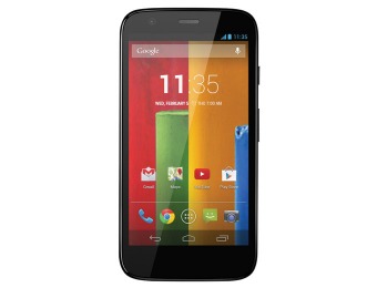 $80 off Verizon Prepaid Motorola Moto G No-Contract Phone