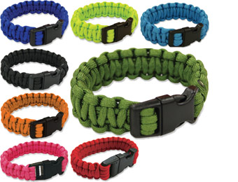29% off eGear Survival Essentials Paracord Survival Bracelets