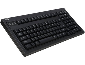 38% off Adesso MKB-125B Compact Mechanical USB Keyboard