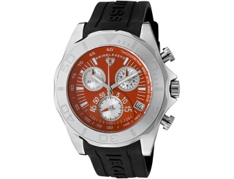 93% off Swiss Legend Tungsten Chronograph Red Dial Watch