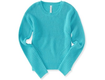 92% off Aeropostale Diamond Knit Boxy Sweater