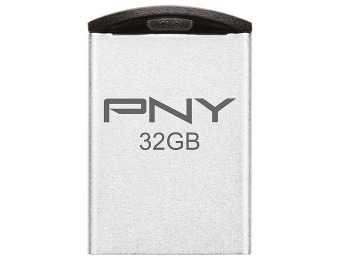 40% off PNY Micro Metal Attache 32GB USB 2.0 Flash Drive