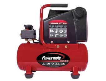 $40 off Powermate VPP1080318 3 Gal. Electric Air Compressor Kit