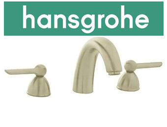 85% off Hansgrohe Brushed Nickel Novus Bathroom Faucet