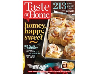 $18 off Taste of Home Magazine Subscription, $6.25 / 6 Issues