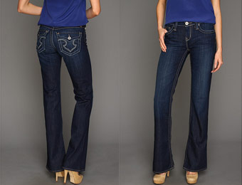 65% off Big Star Hazel Curvy Women's Jeans in Chrome