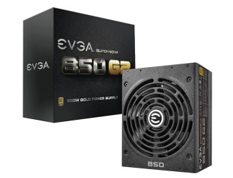 50% off EVGA SuperNOVA 850G2 80PLUS Gold Certified PSU