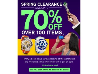 ThinkGeek Spring Clearance Sale - Up to 70% off Hundreds of Items