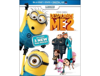 57% off Despicable Me 2 (Blu-ray + DVD + Digital HD Combo)