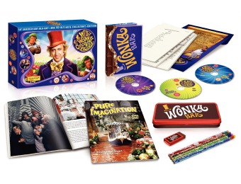 $42 off Willy Wonka & the Chocolate Factory Collector's Edition Combo