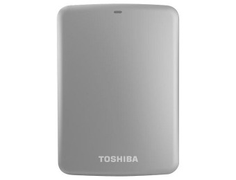 62% off Toshiba Canvio Connect 1TB Portable HDD HDTC710XR3A1