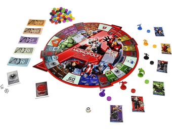 48% off Monopoly Avengers Game